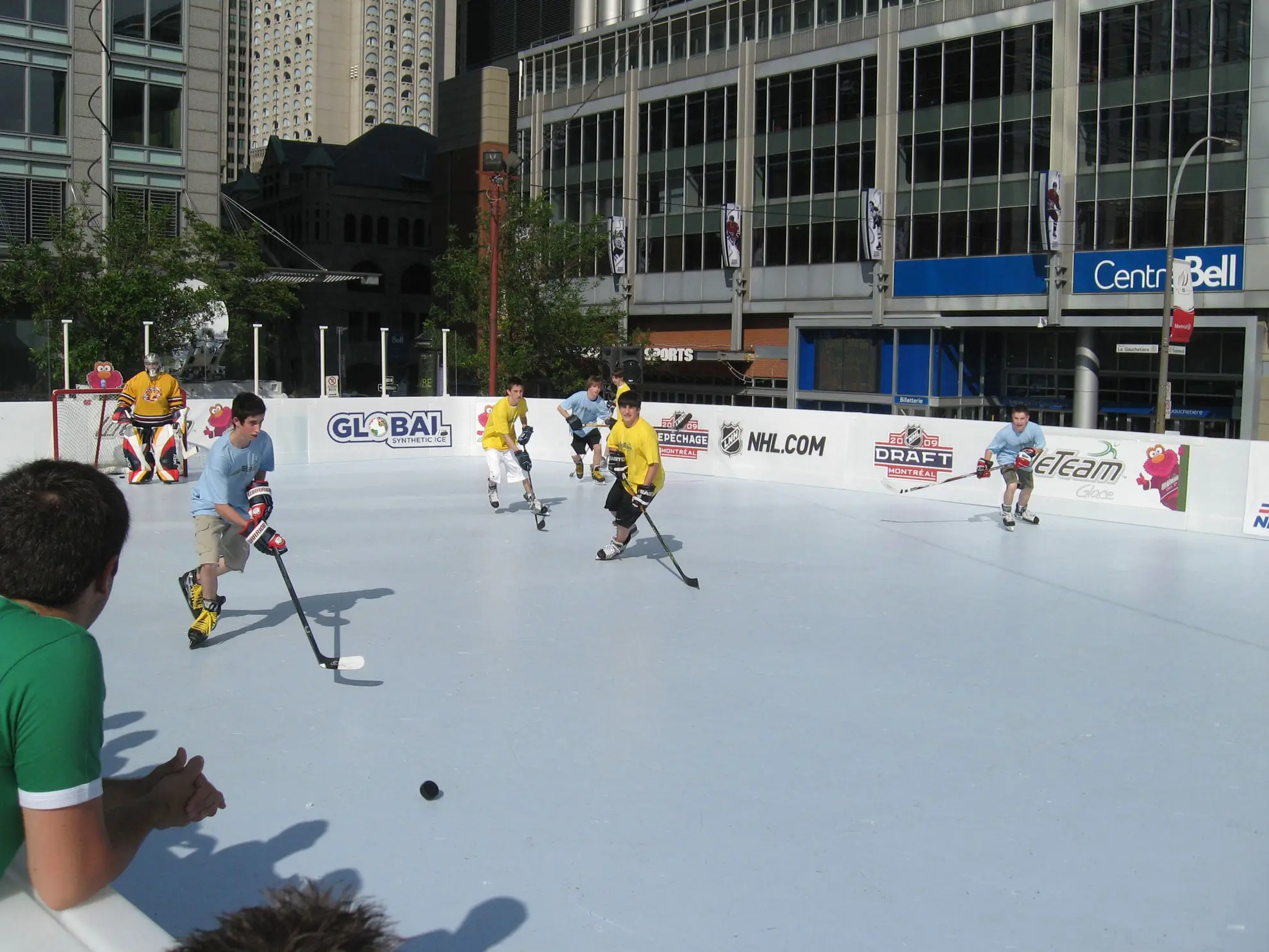 Hokej na lodzie syntetycznym