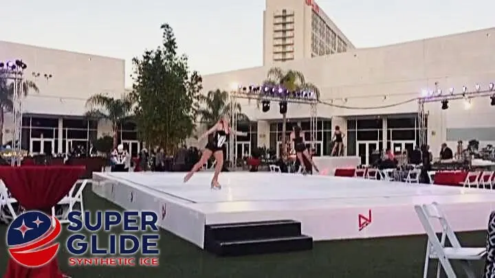 Eventy na sztucznym lodzie, na syntetycznym lodzie